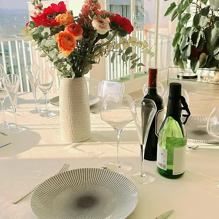 Eiffel Tower Seine River View Paris 88 Square Meters Boulogne-Billancourt