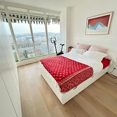 Eiffel Tower Seine River View Paris 88 Square Meters *