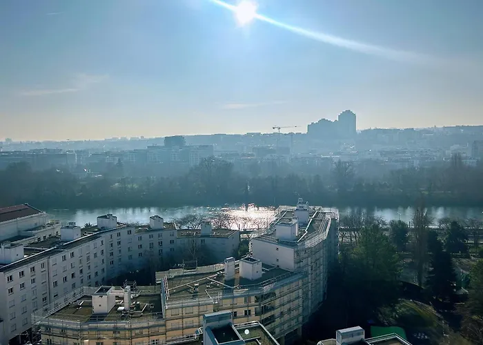 Eiffel Tower Seine River View Paris 88 Square Meters